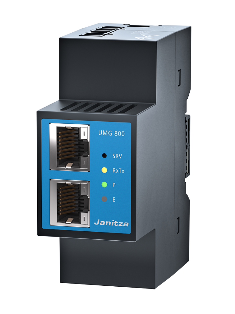 Modular expandable energy analyzer, Janitza UMG 800