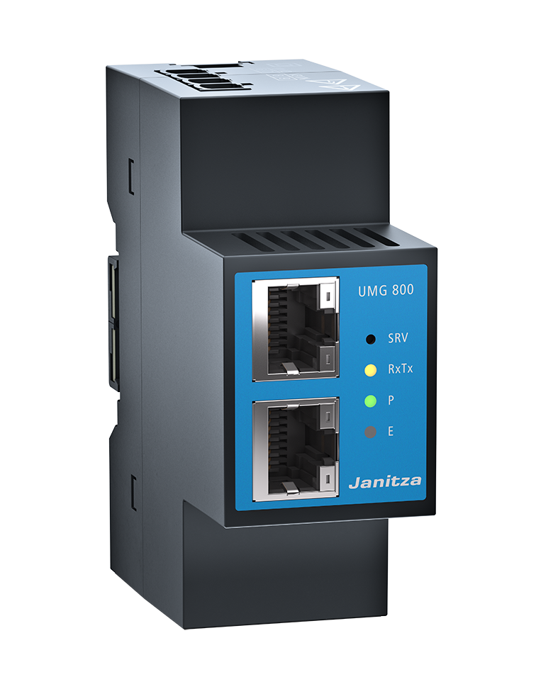 Modular expandable energy analyzer, Janitza UMG 800