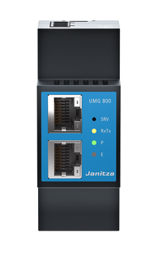 Modular expandable energy analyzer, Janitza UMG 800