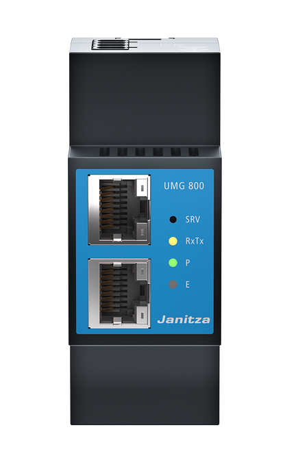 Modular expandable energy analyzer, Janitza UMG 800